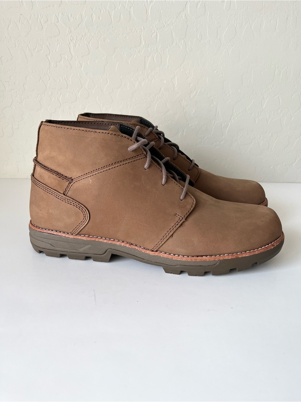 Red Wings Worx boots Zinc Chukka Soft-Toe leather boots NEW 10 slip resistant - Picture 6 of 13
